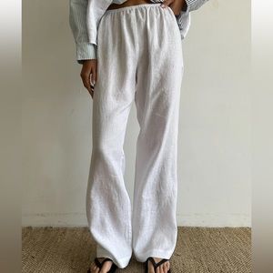 Donni Linen Simple Pant